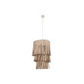 Taklampa Home ESPRIT Naturell Eukalyptus tr 50 W 50 x 50 x 90 c