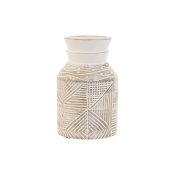 Vas Home ESPRIT Vit Naturell Mangotr Kolonial 15 x 15 x 38 cm