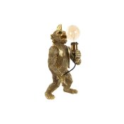 Bordslampa Home ESPRIT Gyllene Harts 50 W 220 V 25 x 24 x 48 cm