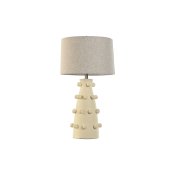 Bordslampa Home ESPRIT Krm Stengods 50 W 220 V 40 x 40 x 76 cm