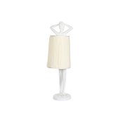 Golvlampa Home ESPRIT Vit Harts 50 W 220 V 46 x 41 x 137,5 cm
