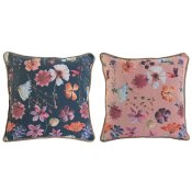 Kudde Home ESPRIT Romantisk 45 x 5 x 45 cm (2 antal)