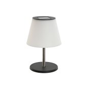 Bordslampa Home ESPRIT Vit Svart PVC Rostfritt stl Aluminium 18