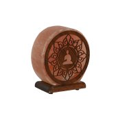 Bordslampa Home ESPRIT Brun Rosa Salt Mangotr 15 W 220 V 16 x 7