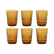 Glasset Home ESPRIT Ambra Glas Med relief 240 ml (6 antal)