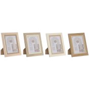 Fotoram Home ESPRIT Multicolour Aluminium Glas Tr MDF Scandi 16