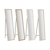 Garderobsspeglar Home ESPRIT Vit Brun Beige Gr 35,5 x 40 x 155
