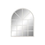 Vggspegel Home ESPRIT Vit Gran Speglar Neoklassisk Fnster 150