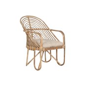 Kerti szk Home ESPRIT Bambu Rattan 58 x 61 x 87 cm