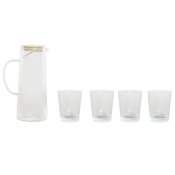 Glasset Home ESPRIT Transparent polypropen Borosilikatglas 245 m