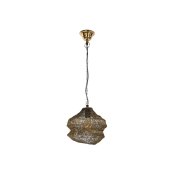 Taklampa Home ESPRIT Gyllene Metall Jrn 50 W 26 x 26 x 24 cm