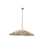 Taklampa Home ESPRIT Naturell Tr Eukalyptus tr 50 W 100 x 100