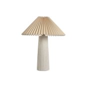 Bordslampa Home ESPRIT Beige Keramik 50 W 220 V 35 x 35 x 41 cm