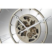 Vggklocka Home ESPRIT Champagne Jrn Speglar 67 x 8 x 67 cm