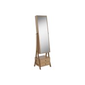 Smyckeskrin med ben Home ESPRIT Naturell Tr MDF 40 x 36 x 154 c