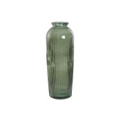 Vas Home ESPRIT Grn tervunnet glas 30 x 30 x 72 cm