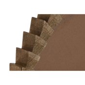 Vggspegel Home ESPRIT Naturell Modern 75 x 3 x 75 cm