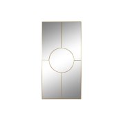 Vggspegel Home ESPRIT Gyllene 90 x 2 x 180 cm