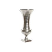 Vas Home ESPRIT Silvrig Aluminium Modern Vinglas 24 x 24 x 49 cm