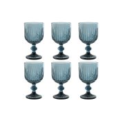 Glasset Home ESPRIT Bl Glas 8 x 8 x 14,5 cm (6 antal)