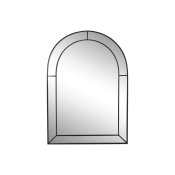 Vggspegel Home ESPRIT Svart Fnster 70 x 2 x 100 cm