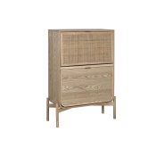 Skostll Home ESPRIT Naturell Tropiskt 76 x 29 x 100 cm