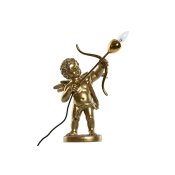 Bordslampa Home ESPRIT Gyllene Harts 220 V 31,5 X 22 X 47 cm