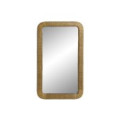 Vggspegel Home ESPRIT Naturell Tropiskt 55 x 4 x 95 cm