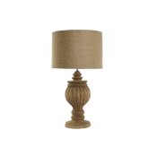 Bordslampa Home ESPRIT Naturell Jute Tr 50 W 220 V 41 x 41 x 76