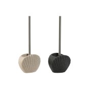 Toalettborste Home ESPRIT Gr Krm Harts Rostfritt stl 13,5 X 1