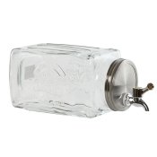 Vattendispenser Home ESPRIT Transparent Metall Glas 13 x 13,5 x