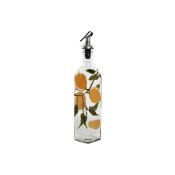 Oljeflaska Home ESPRIT Gul Rostfritt stl Glas 6 x 6 x 30,5 cm