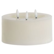 LED Ljus Home ESPRIT Beige 15 x 15 x 7 cm (AA)