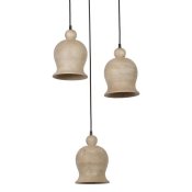 Taklampa Home ESPRIT Mangotr 38 x 38 x 32 cm