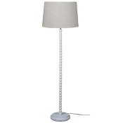 Golvlampa Home ESPRIT Vit 40 x 40 x 144 cm