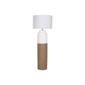 Golvlampa Home ESPRIT Vit Brun 220 V 50 X 50 X 139,5 cm