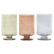 Vas Home ESPRIT Bl Grn Ambra Glas Modern 12,5 x 12,5 x 20 cm (