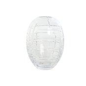Vas Home ESPRIT Transparent Glas Modern 12 x 12 x 17 cm