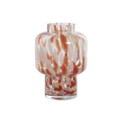 Vas Home ESPRIT Krm Terrakota n Glas Modern 15 x 15 x 21 cm