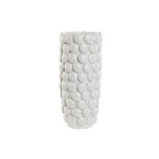 Vas Home ESPRIT Vit Stengods Medelhavs 15,5 X 15,5 X 33,5 cm