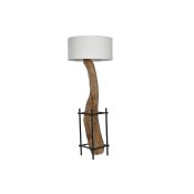 Taklampa Home ESPRIT Jrn teaktr 65 x 65 x 50 cm