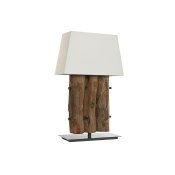 Bordslampa Home ESPRIT Jrn teaktr 40 X 20 X 80 cm