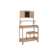 Trdgrdsvagn Home ESPRIT Naturell 101 x 51 x 188 cm