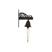 Klocka Home ESPRIT Brun Svart Snre Jrn 14,5 x 7,5 x 18,5 cm