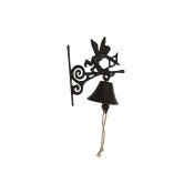 Klocka Home ESPRIT Brun Svart Jrn 16,5 x 10 x 21 cm
