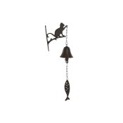 Klocka Home ESPRIT Brun Svart Jrn 15,7 x 7,5 x 42 cm