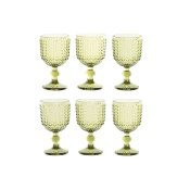 Glasset Home ESPRIT Grn Glas 260 ml (6 antal)