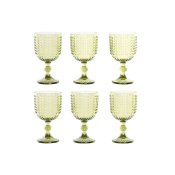 Glasset Home ESPRIT Grn Glas 380 ml (6 antal)
