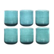 Glasset Home ESPRIT Turkos Glas 320 ml (6 antal)