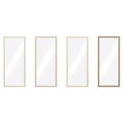 Vggspegel Home ESPRIT Brun Beige Gr Urban 67 x 2 x 156 cm (4 a